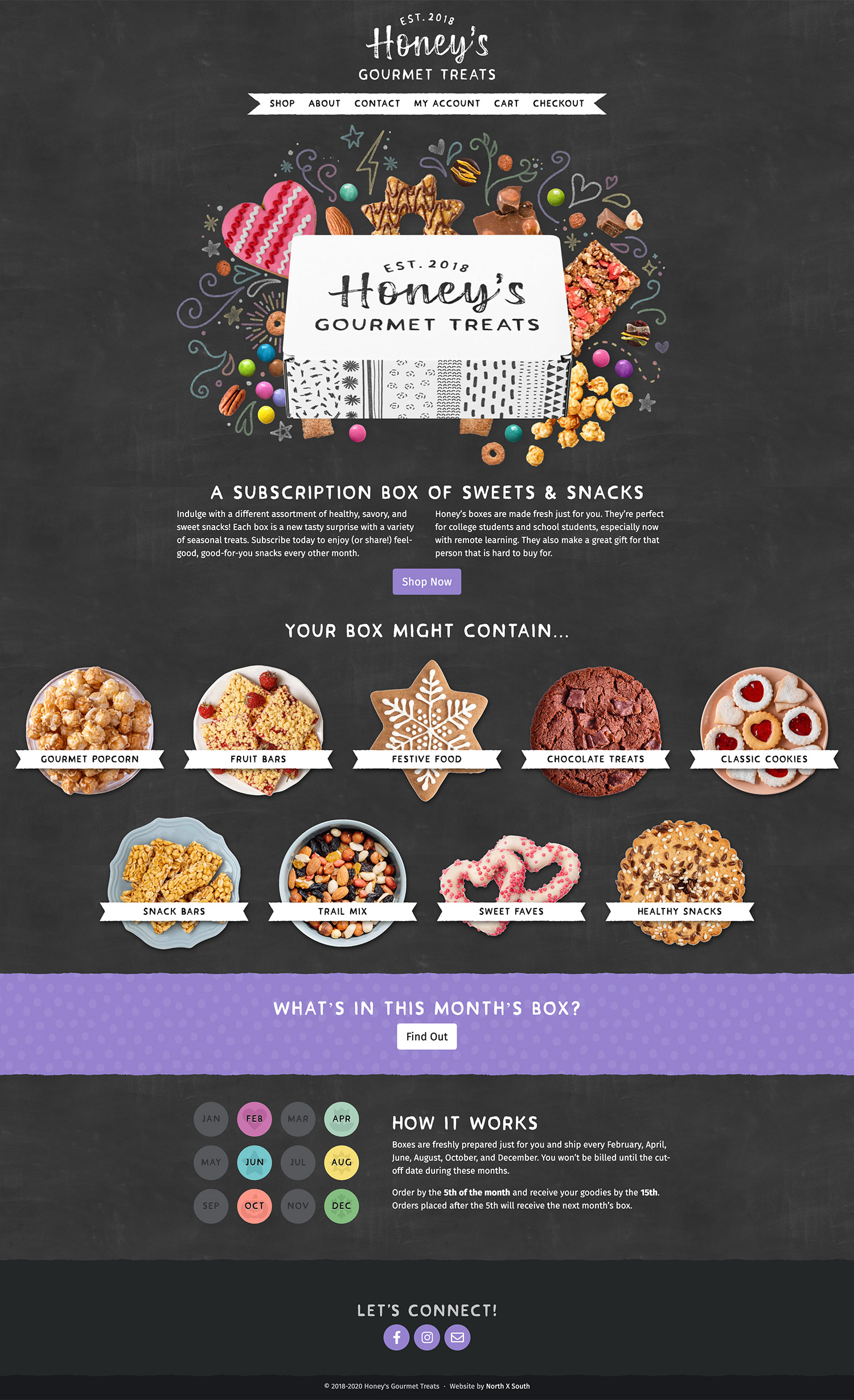 Full view of homepage